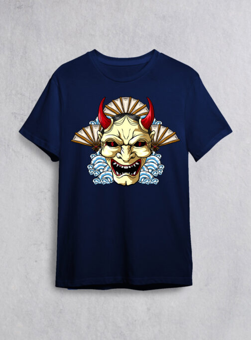 Ode To Japan Half Sleeve T-Shirt ODJ22 - Image 3