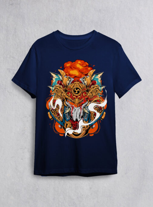 Ode To Japan Half Sleeve T-Shirt ODJ23 - Image 3