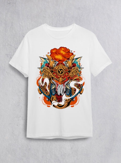 Ode To Japan Half Sleeve T-Shirt ODJ23 - Image 4