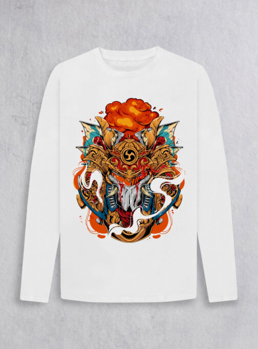 Ode To Japan Full Sleeve T-Shirt ODJ23 - Image 3