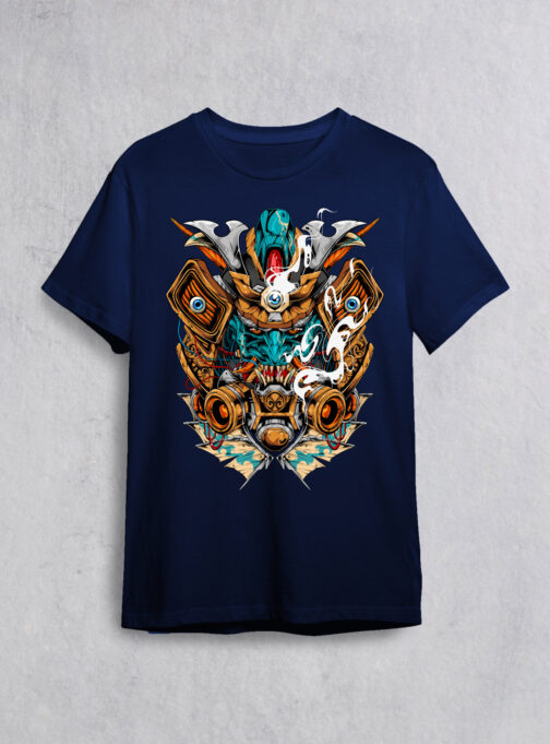 Ode To Japan Half Sleeve T-Shirt ODJ25 - Image 3