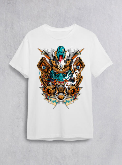 Ode To Japan Half Sleeve T-Shirt ODJ25 - Image 4