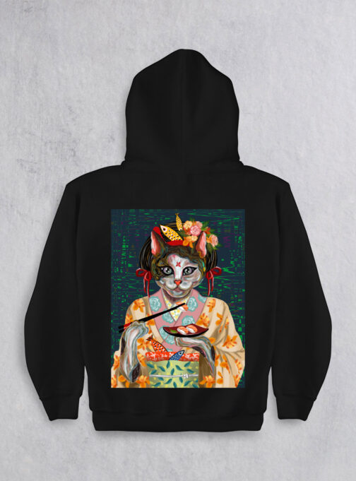 Ode To Japan Men's Hoodie ODJ03 - Image 3