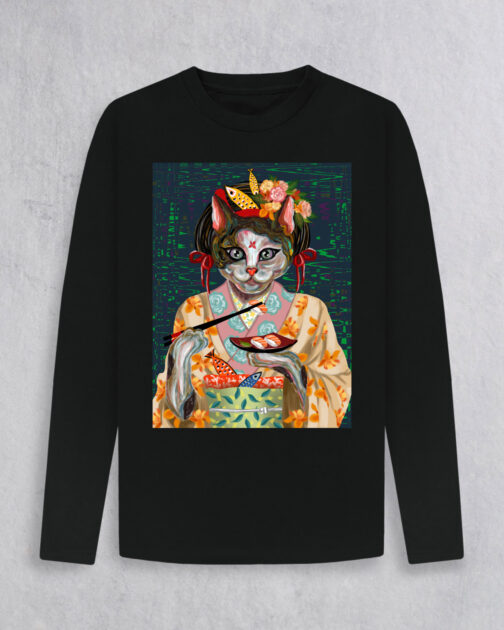 Ode To Japan Full Sleeve T-Shirt ODJ03