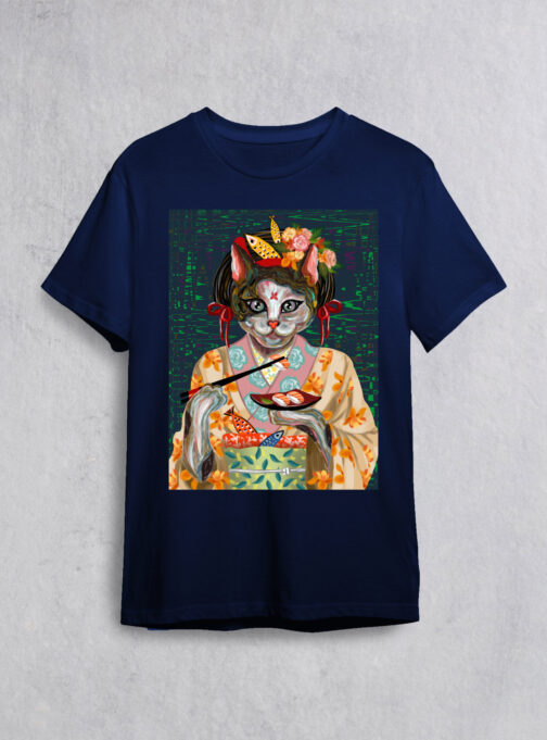 Ode To Japan Half Sleeve T-Shirt ODJ03 - Image 3