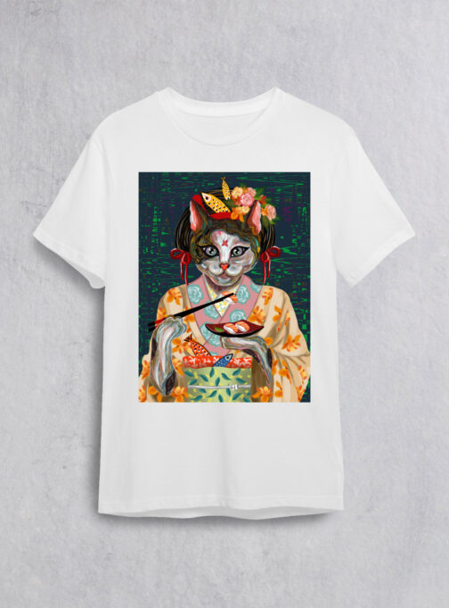 Ode To Japan Half Sleeve T-Shirt ODJ03 - Image 4