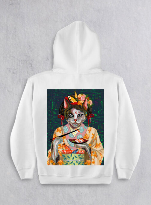 Ode To Japan Men's Hoodie ODJ03 - Image 2