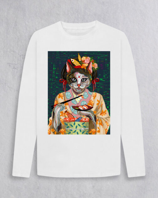 Ode To Japan Full Sleeve T-Shirt ODJ03