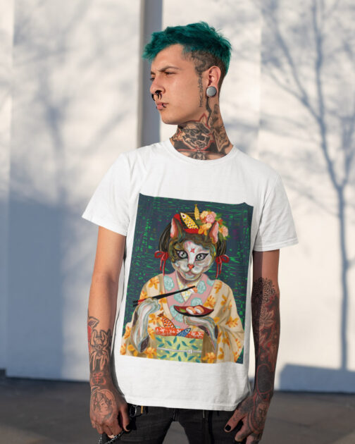 Ode To Japan Half Sleeve T-Shirt ODJ03