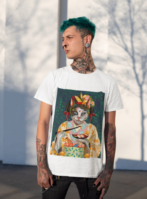 Ode To Japan Half Sleeve T-Shirt ODJ03