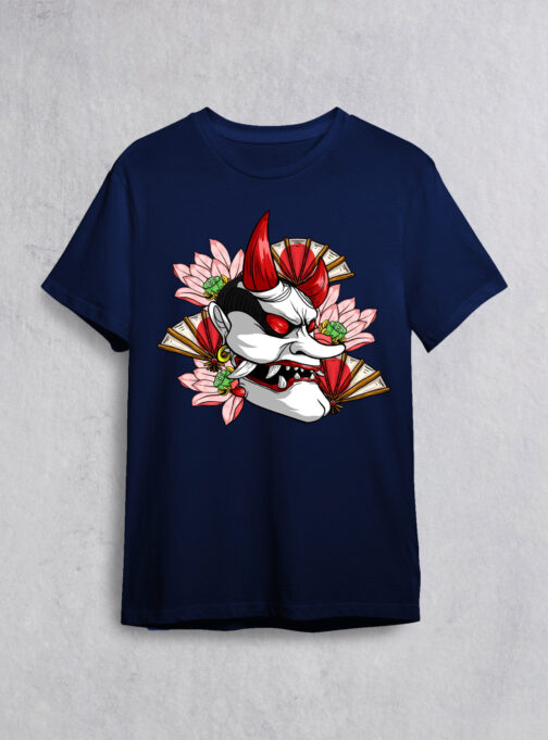 Ode To Japan Half Sleeve T-Shirt ODJ35 - Image 3