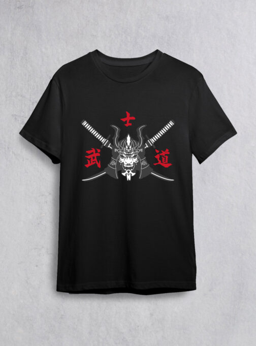 Ode To Japan Half Sleeve T-Shirt ODJ42 - Image 2