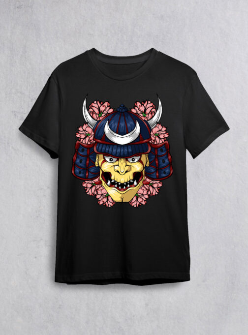 Ode To Japan Half Sleeve T-Shirt ODJ56 - Image 2