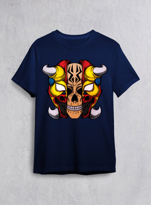 Ode To Japan Half Sleeve T-Shirt ODJ58 - Image 3