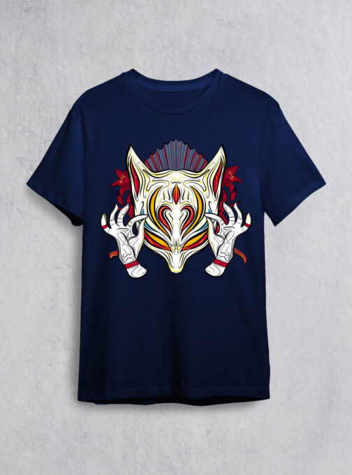 Ode To Japan Half Sleeve T-Shirt ODJ06 - Image 3