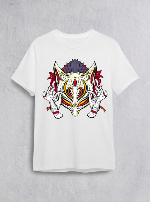 Ode To Japan Half Sleeve T-Shirt ODJ06 - Image 4