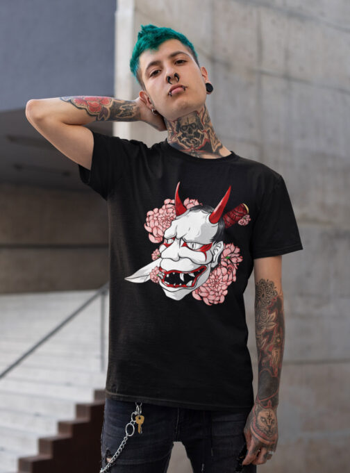 Ode To Japan Half Sleeve T-Shirt ODJ61