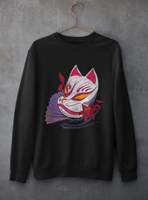Ode To Japan Men's Sweatshirt ODJ13 - Image 3