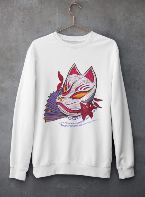 Ode To Japan Men's Sweatshirt ODJ13 - Image 2