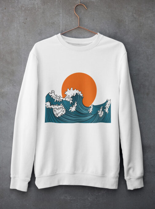 Ode To Japan Men's Sweatshirt ODJ21 - Image 2