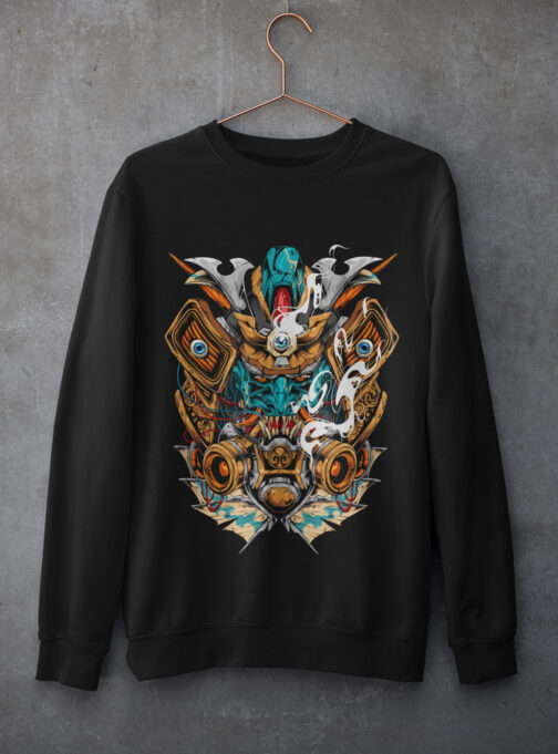 Ode To Japan Men's Sweatshirt ODJ25 - Image 3