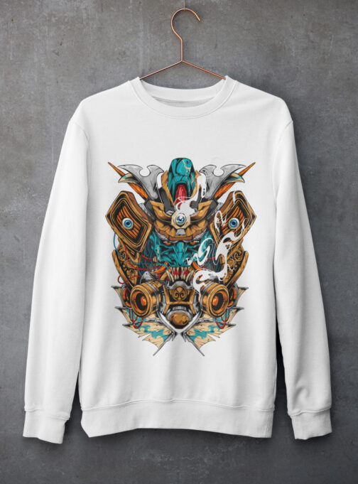 Ode To Japan Men's Sweatshirt ODJ25 - Image 2