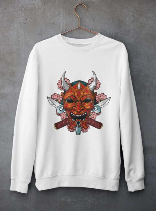 Ode To Japan Men's Sweatshirt ODJ30 - Image 2