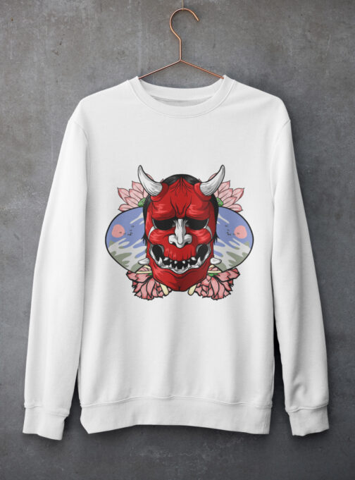 Ode To Japan Men's Sweatshirt ODJ34 - Image 2