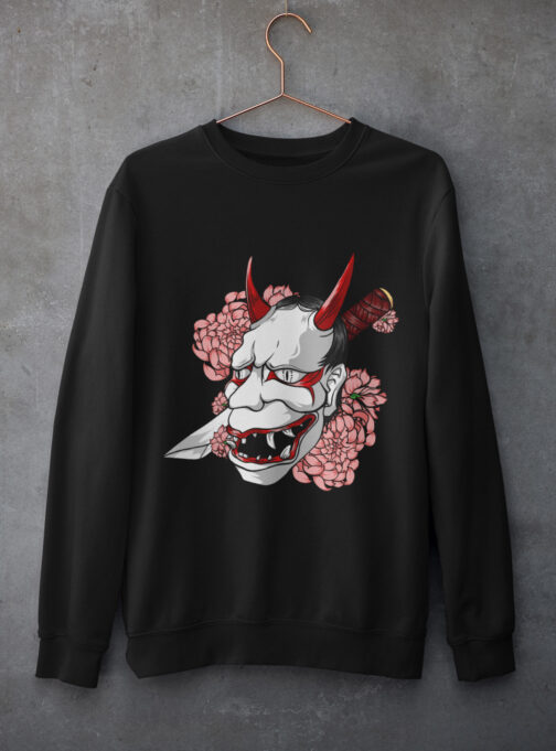 Ode To Japan Men's Sweatshirt ODJ61 - Image 3