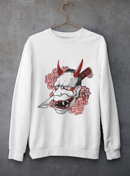 Ode To Japan Men's Sweatshirt ODJ61 - Image 2