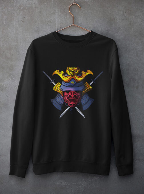 Ode To Japan Men's Sweatshirt ODJ62 - Image 3