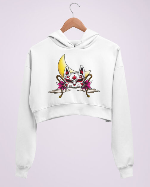 Ode To Japan Cropped Hoodie ODJ11