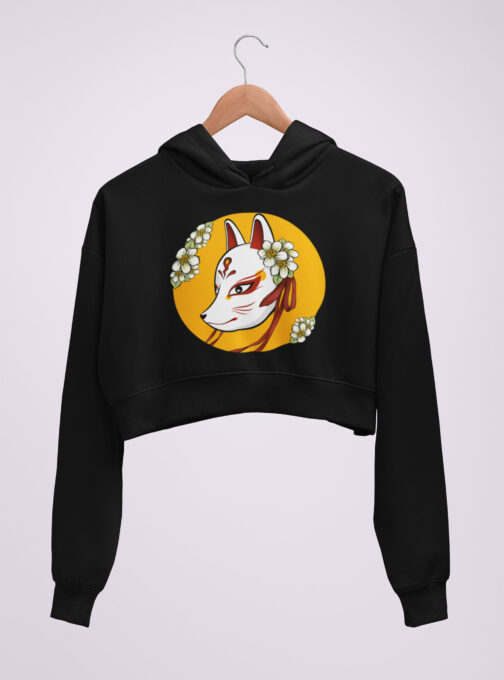 Ode To Japan Cropped Hoodie ODJ15 - Image 9