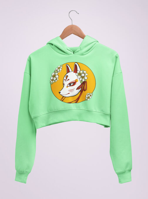 Ode To Japan Cropped Hoodie ODJ15 - Image 6