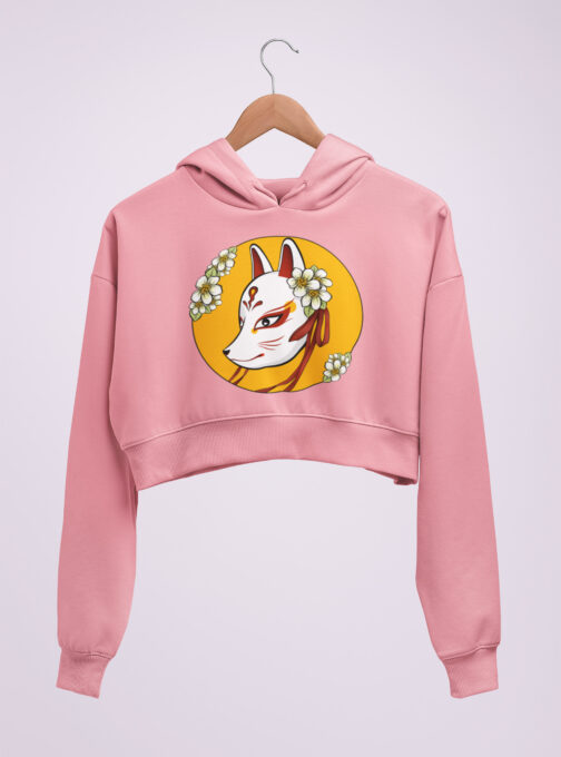 Ode To Japan Cropped Hoodie ODJ15 - Image 4