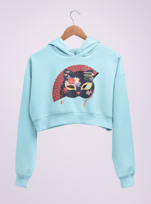 Ode To Japan Cropped Hoodie ODJ20 - Image 8