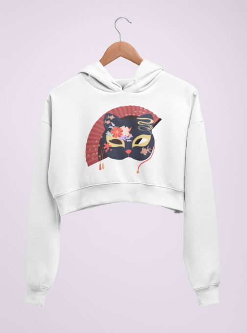 Ode To Japan Cropped Hoodie ODJ20 - Image 2