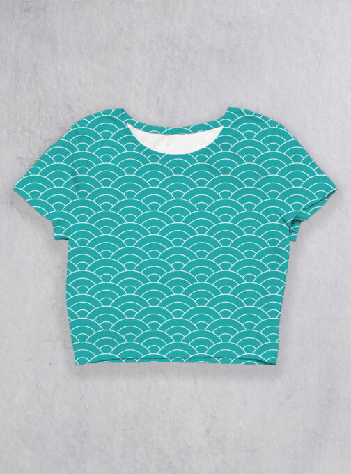 Ode To Japan Croptop ODJP04 Blue - Image 2