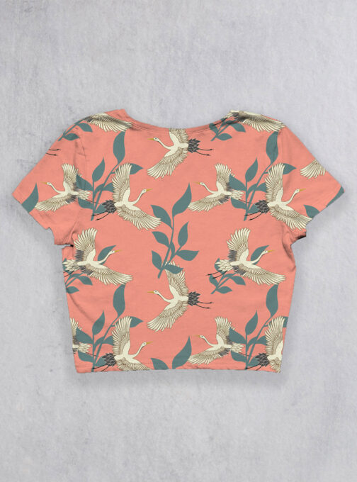 Ode To Japan Croptop ODJP11 Peach - Image 3